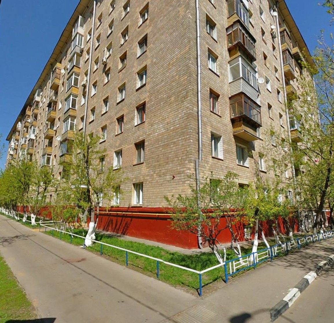 фасад дома, здание по адресу г Москва, пр-кт Вернадского, д 15
